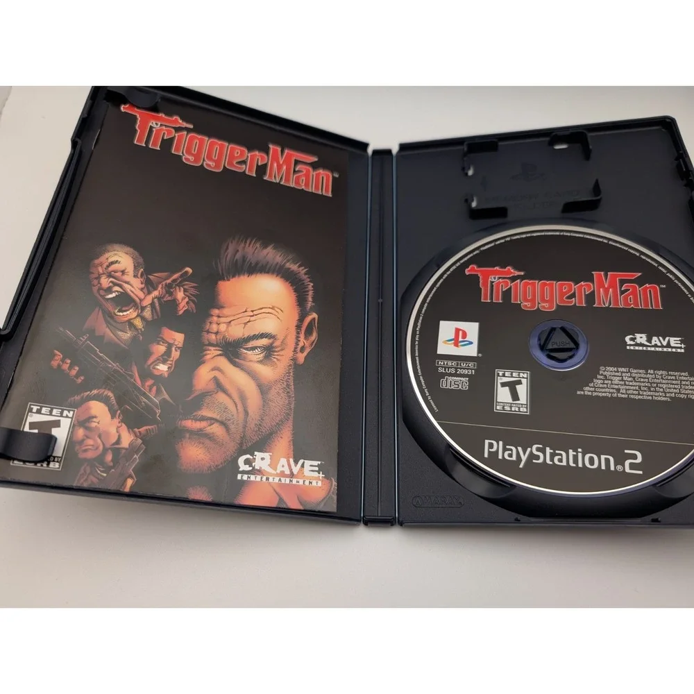 Trigger Man (Sony PlayStation 2, 2004) PS2 Complete Near Mint Disc Tested